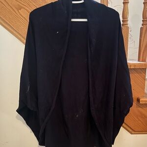 Zara Navy Blue Oversized Cardigan